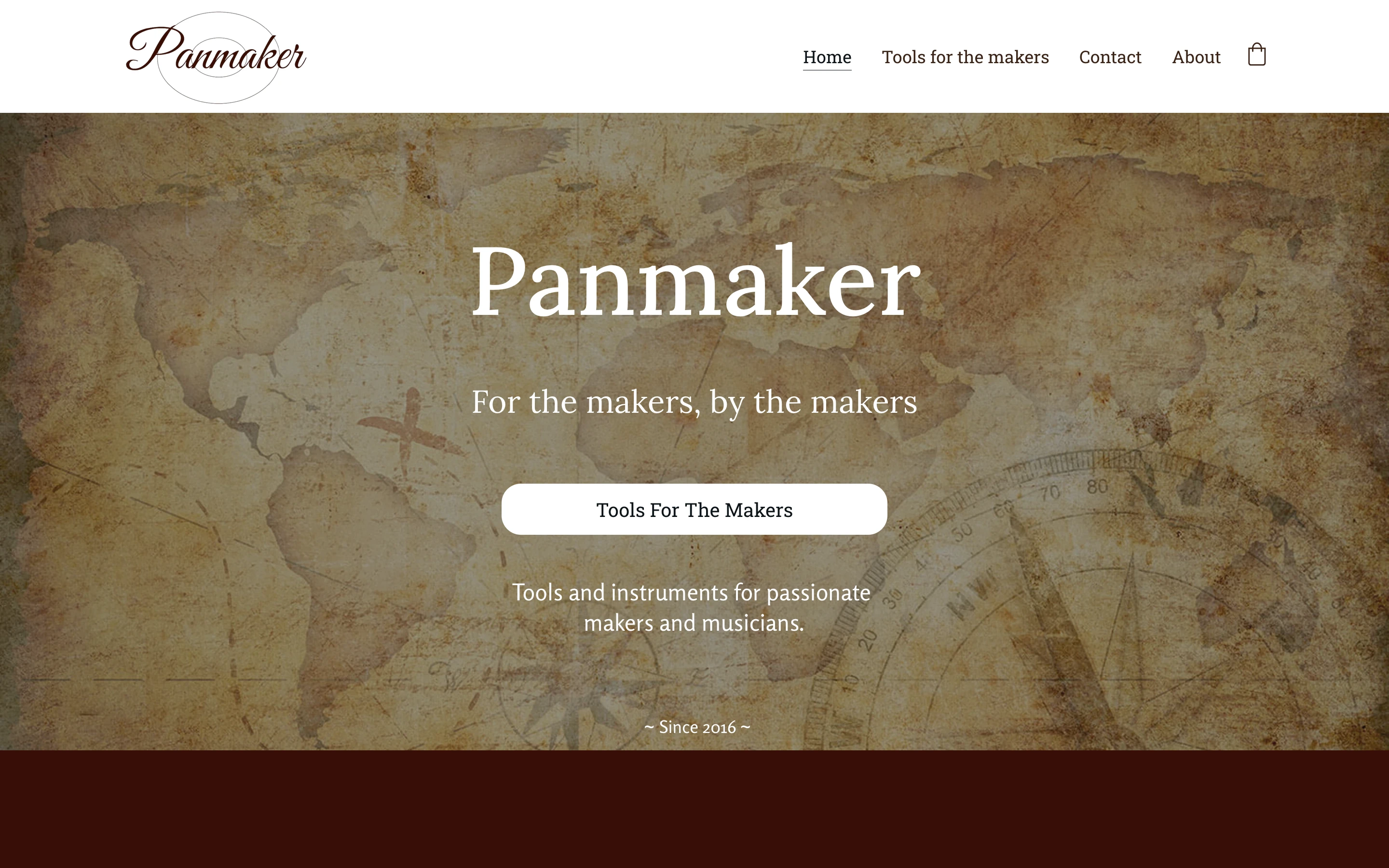 Panmaker old design hero