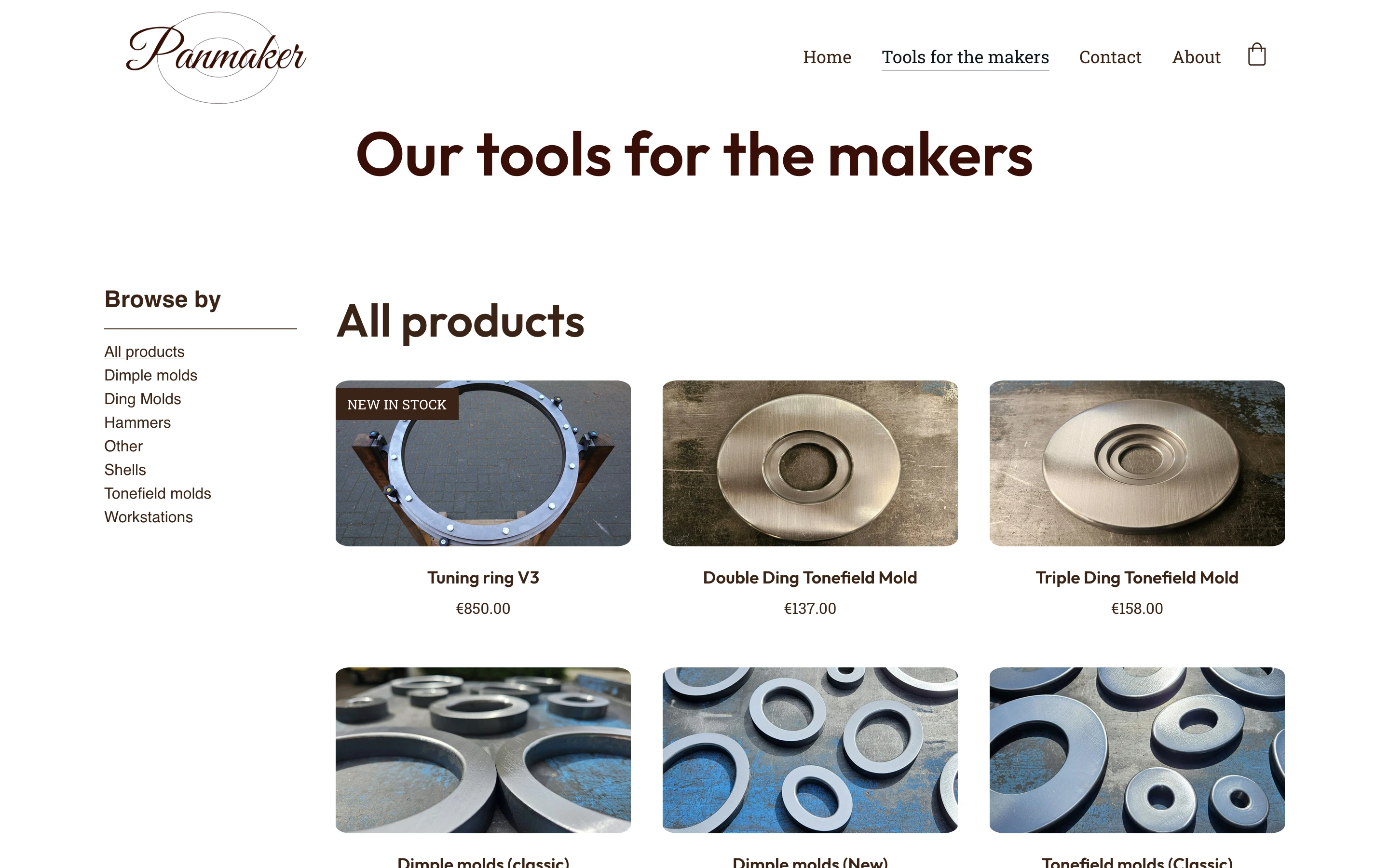 Panmaker old design store