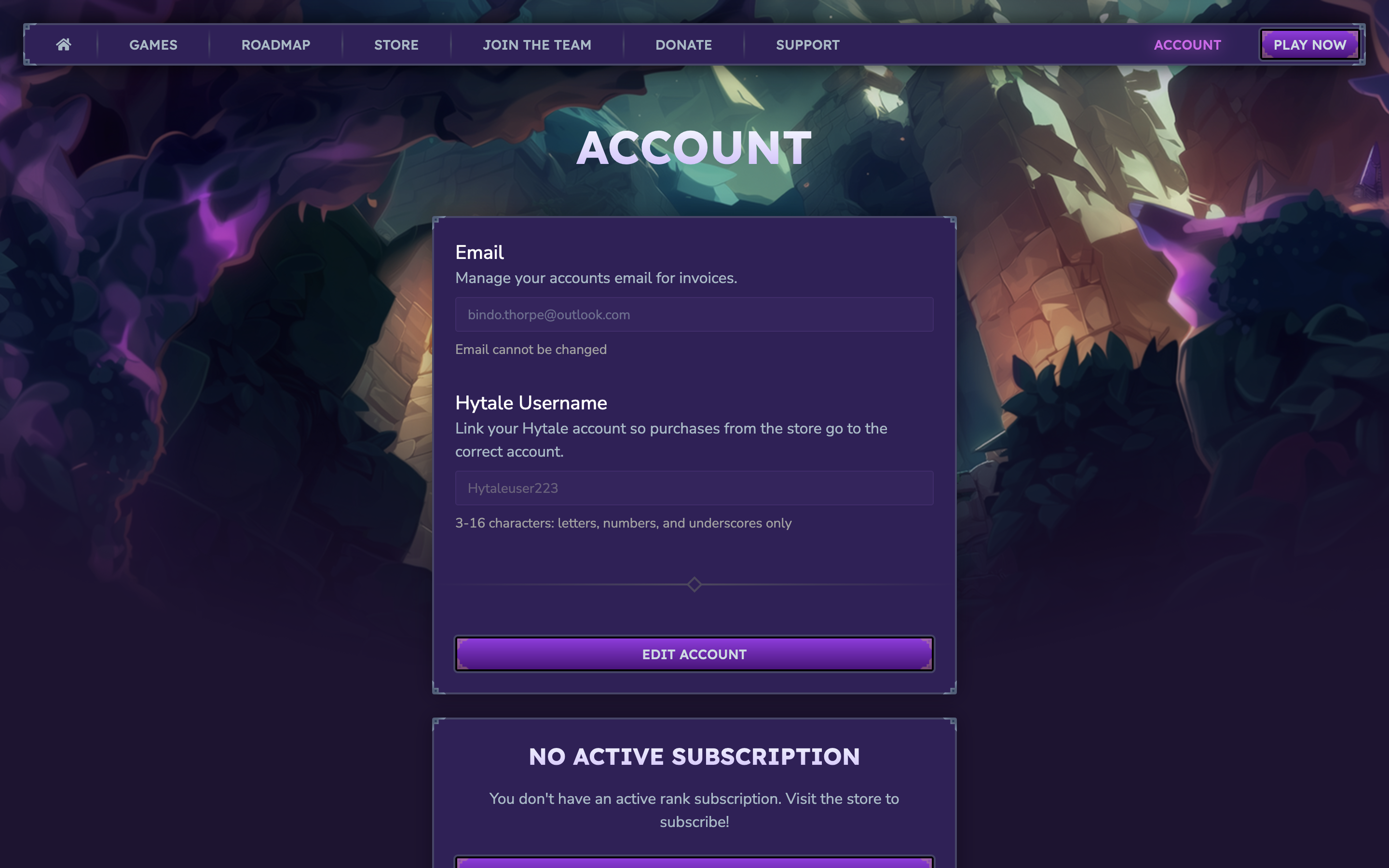Runefall Account