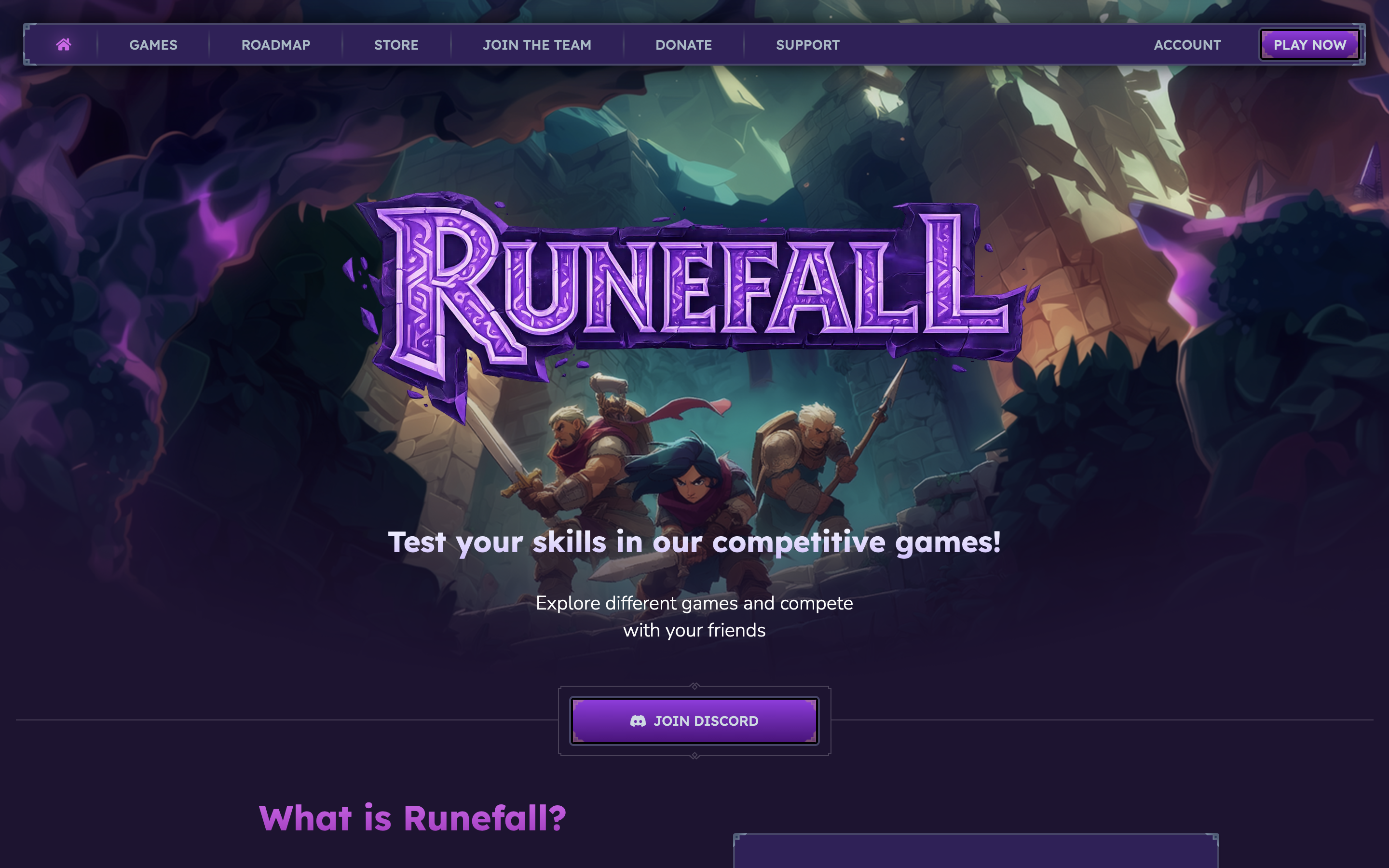 Runefall Home