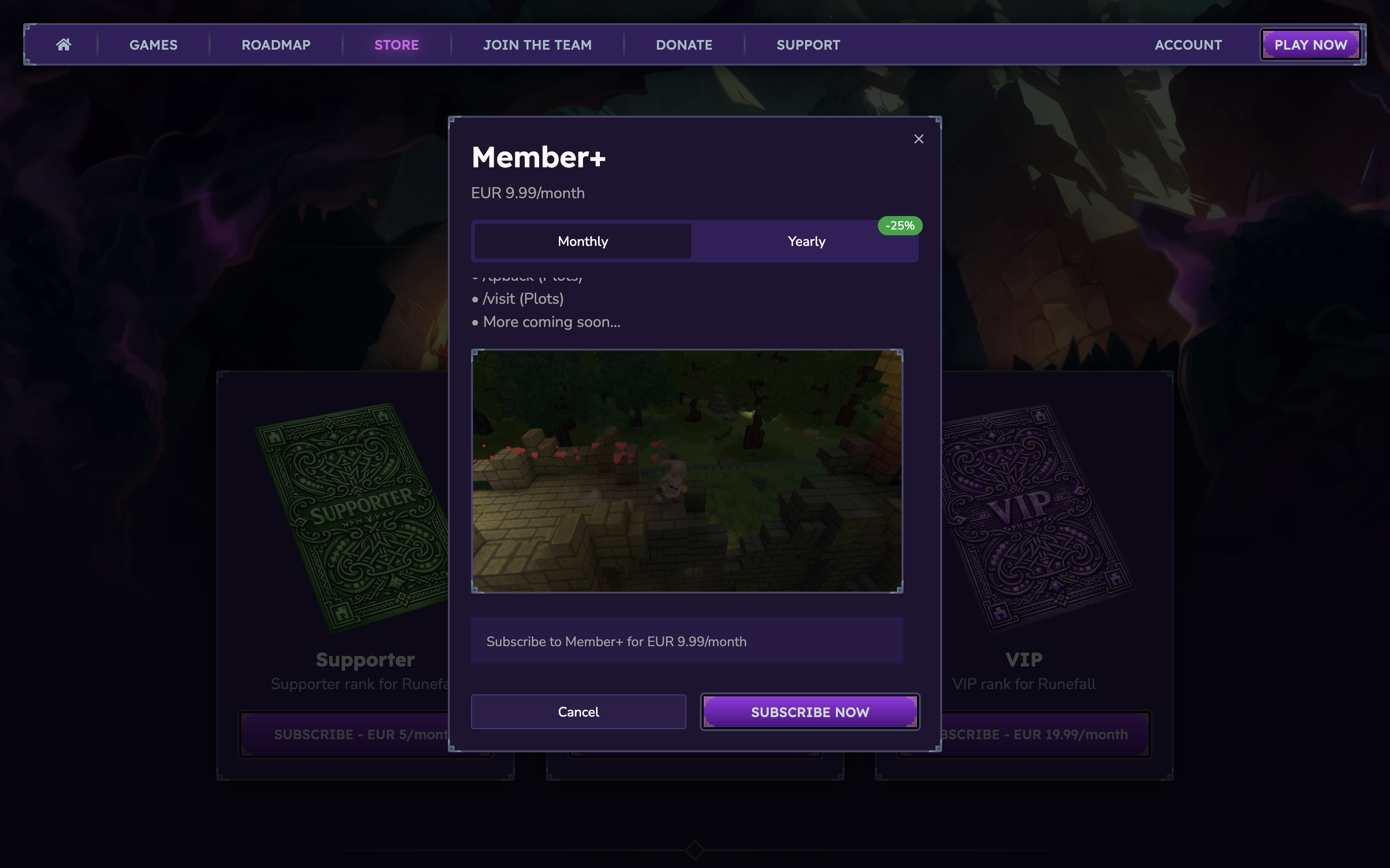 Runefall Rank Details