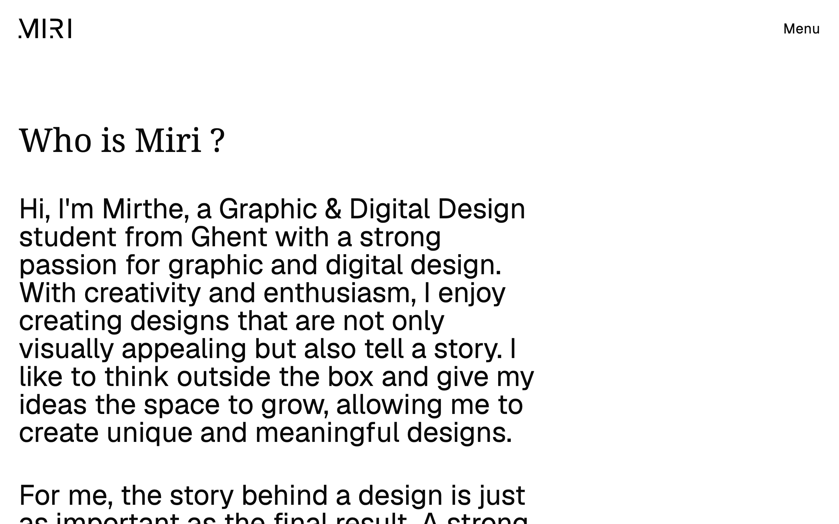 The MIRI about page